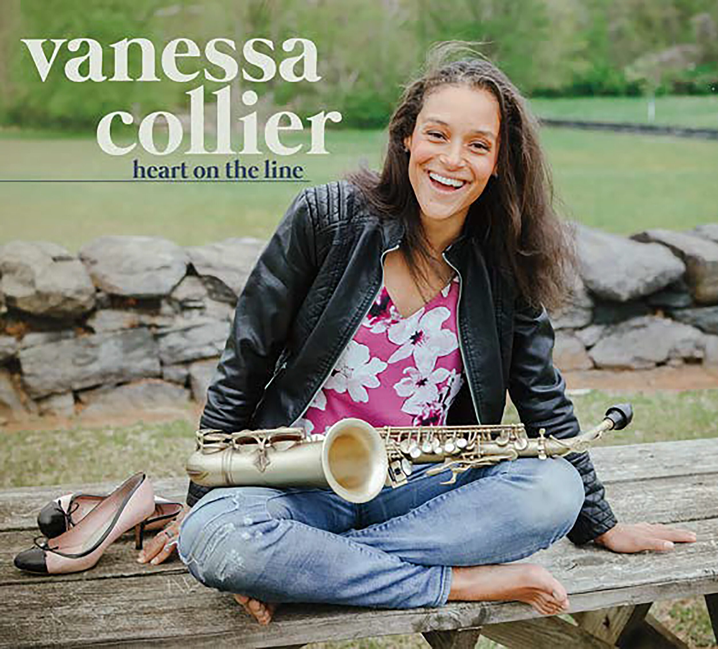 Vanessa Collier - Couverture de l'album Heart On The Line.jpg